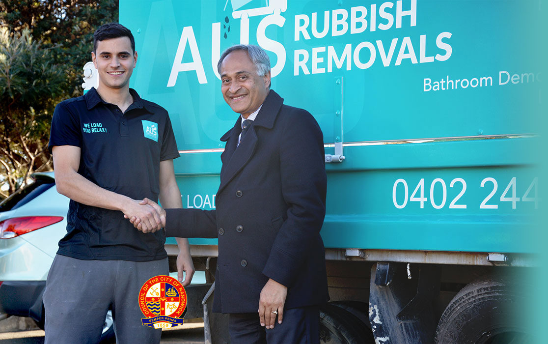 aus rubbish removals truck
